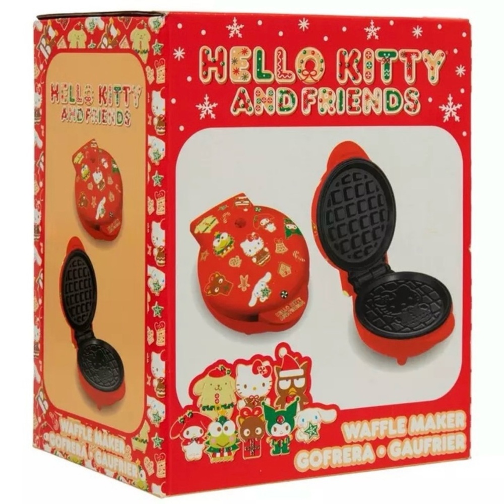HELLO KITTY Holiday Waffle Maker
